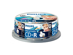 Philips írható CD-R * 25 CakeBox Printable írható CD
